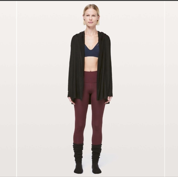 lululemon athletica Sweaters - Lululemon Sundown Sweater Wrap Size 4